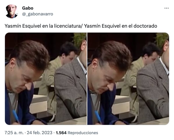 Memes a Yasmín Esquivel por plagio de tesis de Doctorado