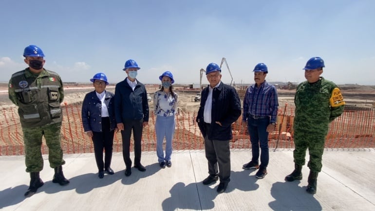 AMLO en el Aeropuerto
