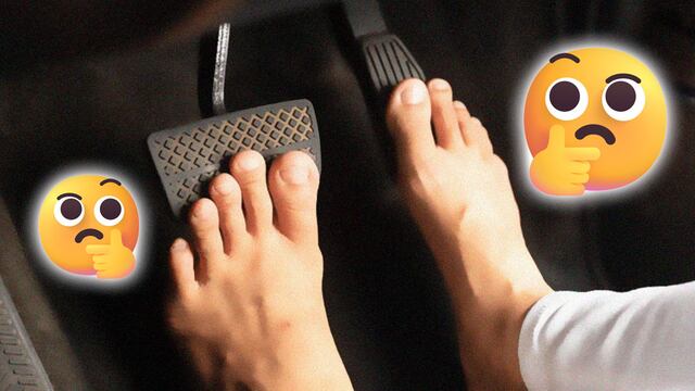 ¿Es ilegal manejar descalzo o en chanclas?