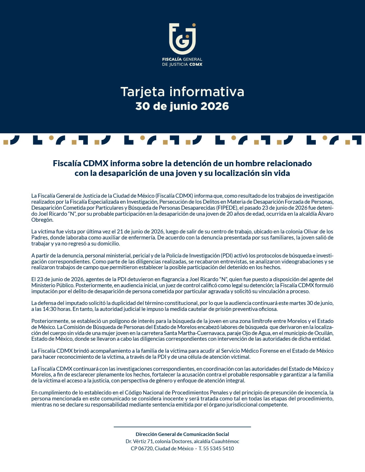 Detienen a la pareja de Fátima Cid por su presunto asesinato