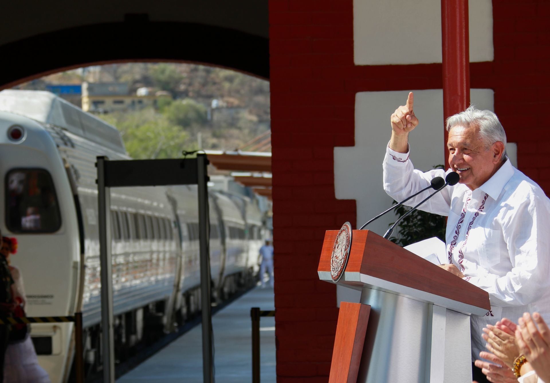 AMLO inaugura el Tren Interoceánico