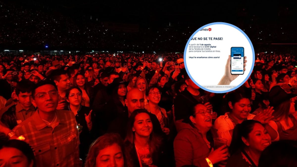 Citibanamex ahora pedirá CVV digital para boletos en Ticketmaster ante ...