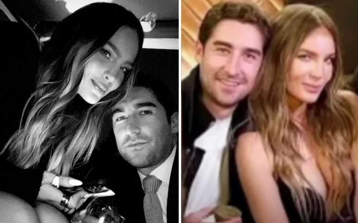 Gonzalo Hevia Baillères con la cantante Belinda