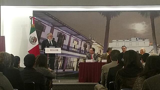 Alejandro Encinas, subsecretario para Derechos Humanos, Migración y Población