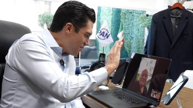 Jorge Romero hace videollamada con Ernesto Ruffo