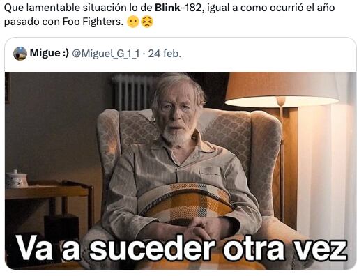 Memes culpan a Travis Baker por la cancelación de los conciertos de Blink 182