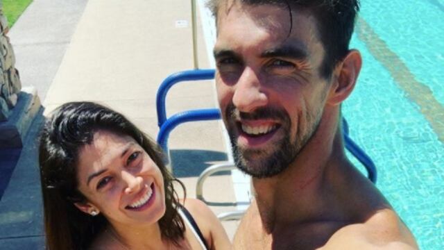 Michael Phelps y su esposa Nicole