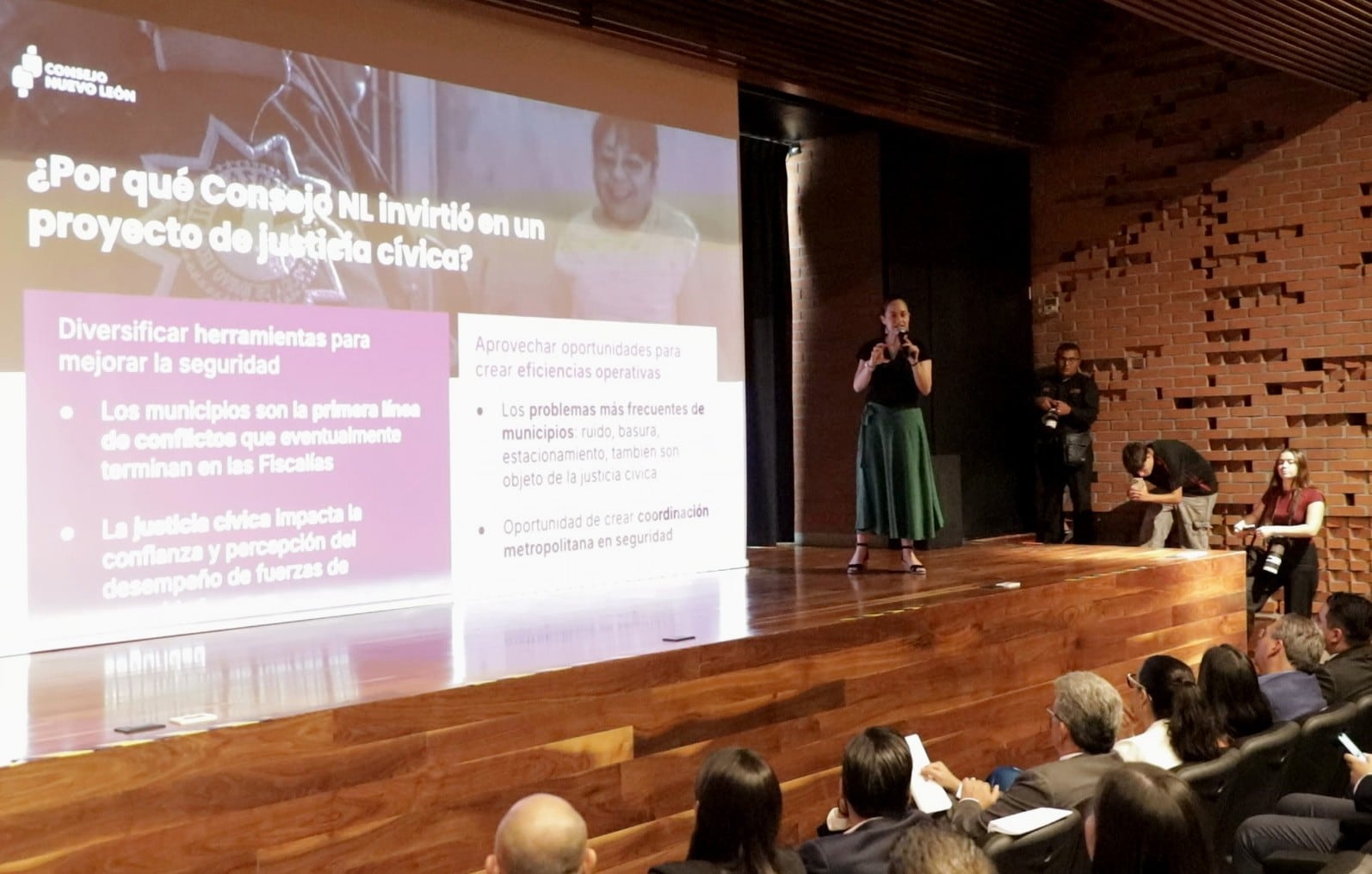 Escobedo recibe reconocimiento por Justicia Cívica por su modelo pionero y aportación metropolitana.