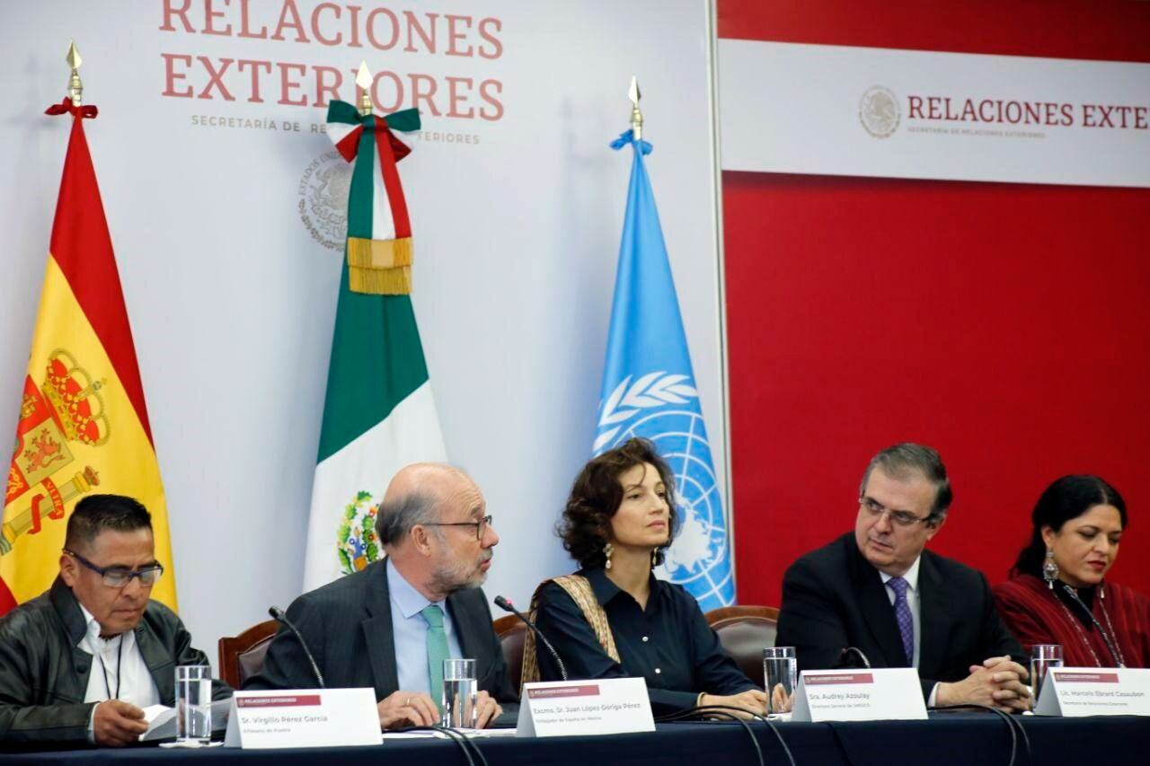 El secretario de Relaciones Exteriores, Marcelo Ebrard Casaubón.
