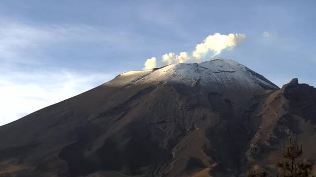Volcán Popocatépetl el 4 de septiembre