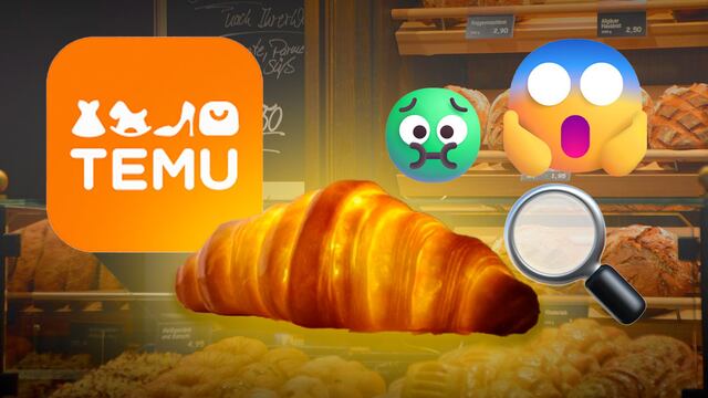 No creerás lo que encontró en la lámpara de croissant que compró en Temu