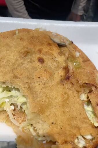 Gordita traía moneda