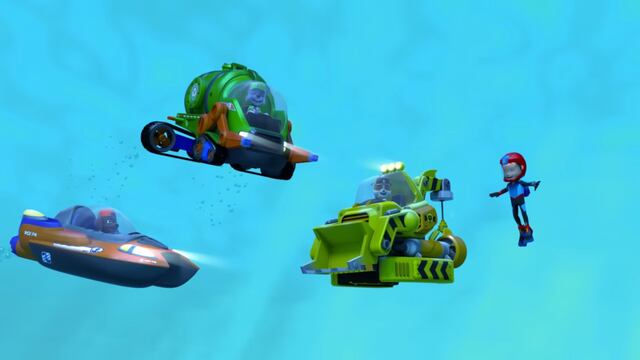 Paw Patrol rescates marinos