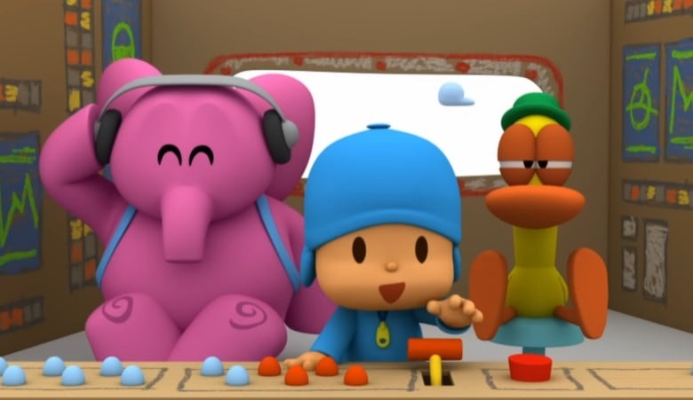 2 horas de capítulos de Pocoyó de viaje a la luna