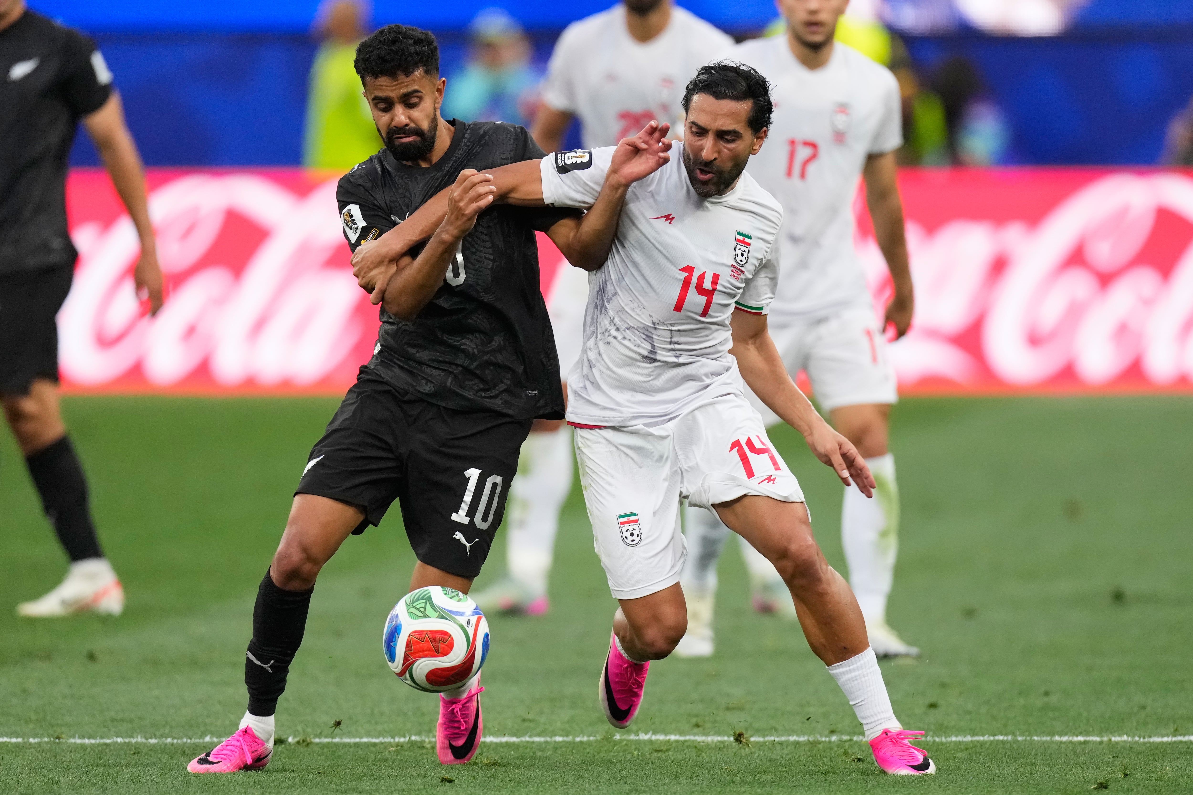 Irán y Nueva Zelanda empatan a dos goles en duelo del Grupo G del Mundial 2026.