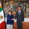 México reitera respaldo a Michelle Bachelet para la ONU tras reunión con Roberto Velasco