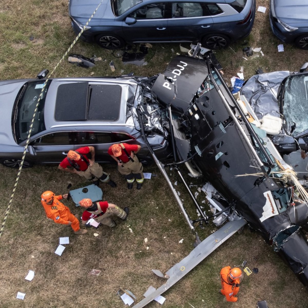 Confirman identidad de Gaspi y Lucas Vignale tras accidente en Río de Janeiro