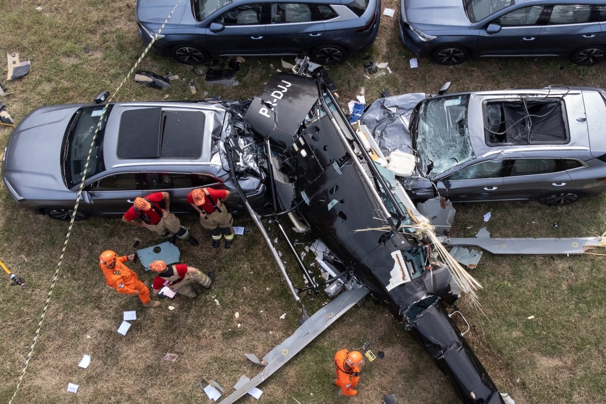 Accidente aéreo en Brasil donde murió Lucas Frota, Oliver Tree, Gaspi y Lucas Vignale.