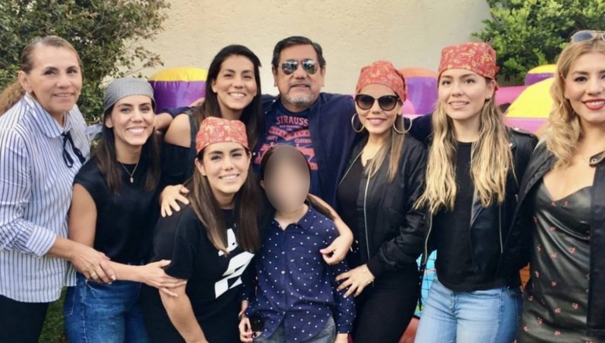 Félix Salgado Macedonio y sus hijas