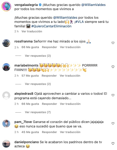 Celebran salida de William Valdés