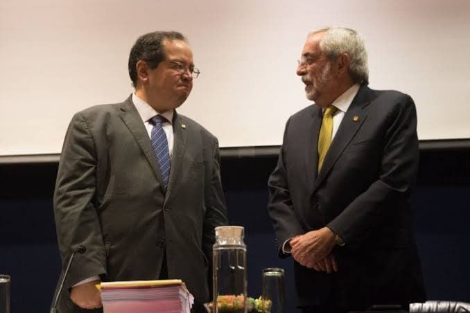 Leonardo Lomelí y Enrique Graue Wiechers / tomada de X