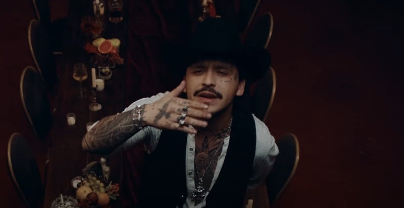 Christian Nodal, cantante.