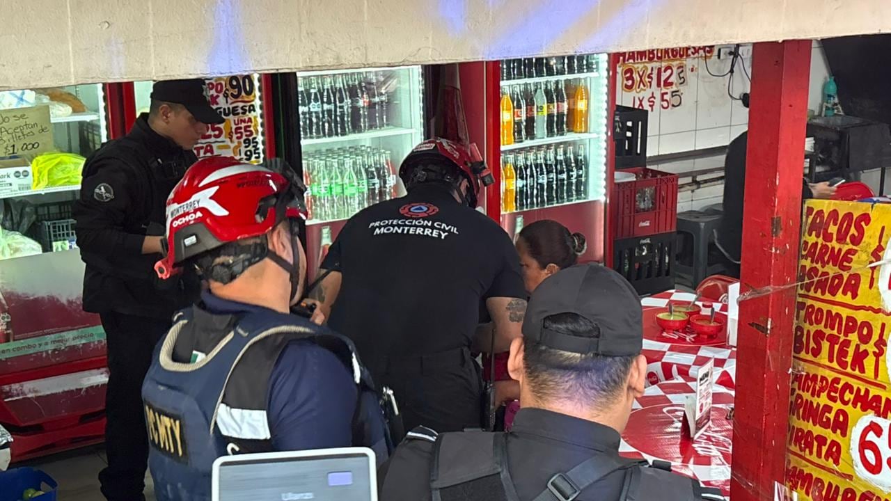 Balacera en el centro de Monterrey deja seis heridos