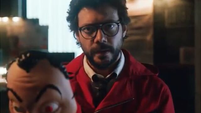 "El Profesor" revela por qué regresa La Casa de Papel