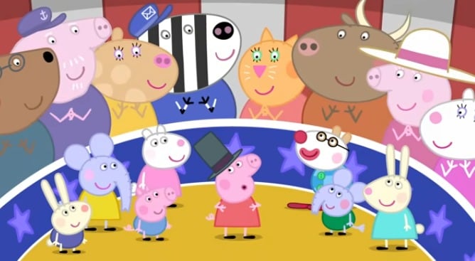 El circo de Peppa Pig