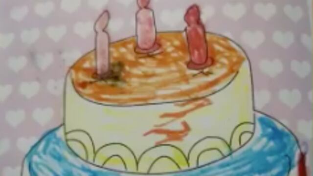 Dibujo de niños a su mamá