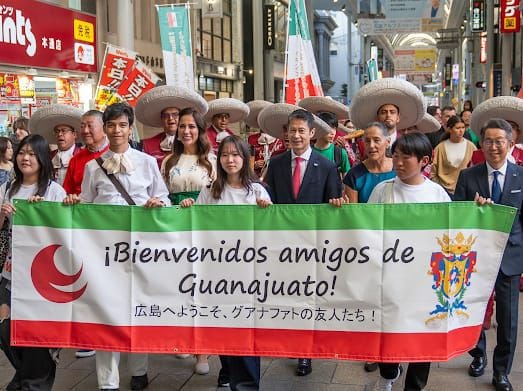Libia Dennise, gobernadora de Guanajuato, inicia gira de trabajo en Japón