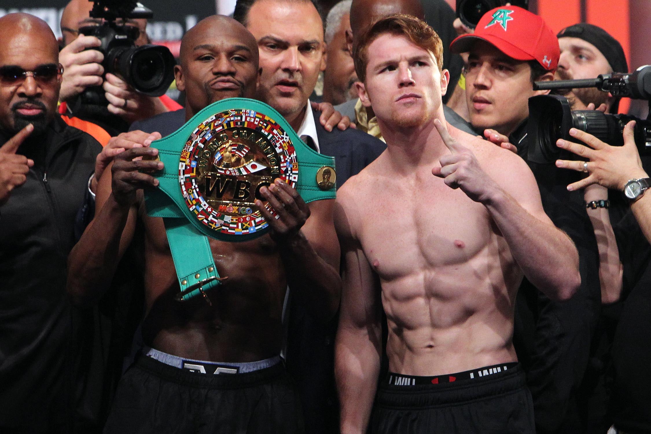 Canelo Álvarez vs Floyd Mayweather