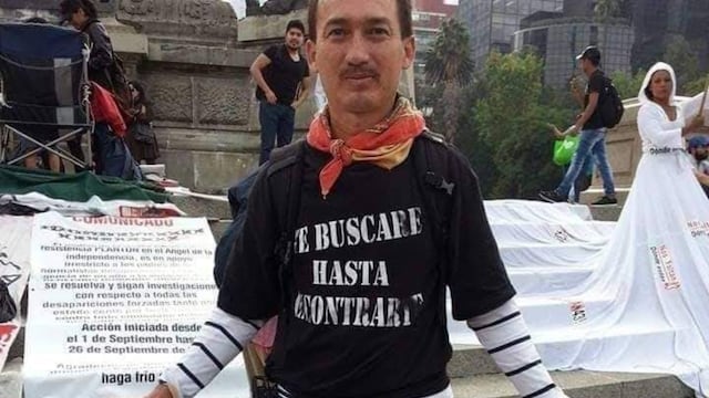 Muere Mario Vergara, activista que localizó el cuerpo de Lesly Martínez Colín