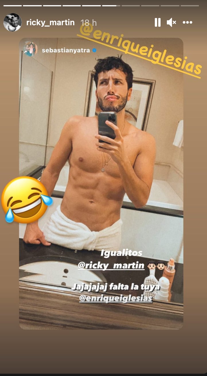 Sebastián Yatra posando en Instagram