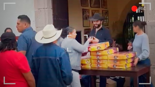 Habitantes de Zacatecas celebraron el Día de Reyes en compañía de la Familia Aguilar.