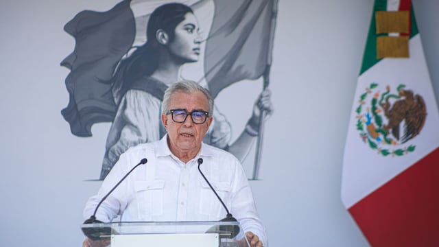 Rubén Rocha Moya, gobernador de Sinaloa.