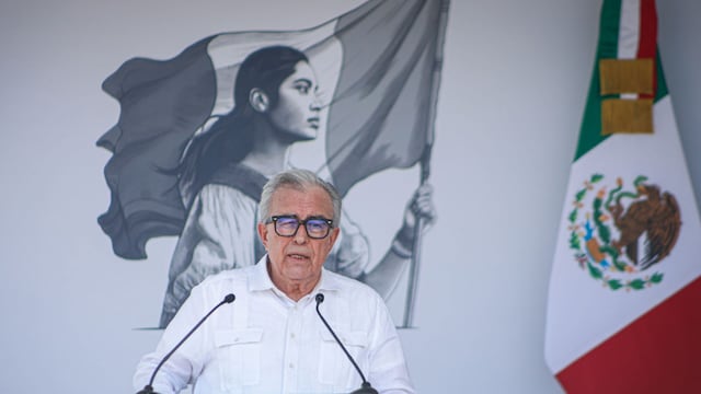 Rubén Rocha Moya, gobernador de Sinaloa.