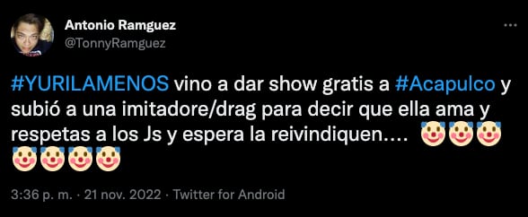 Yuri fue criticada por subir a un imitador a su concierto en Acapulco
