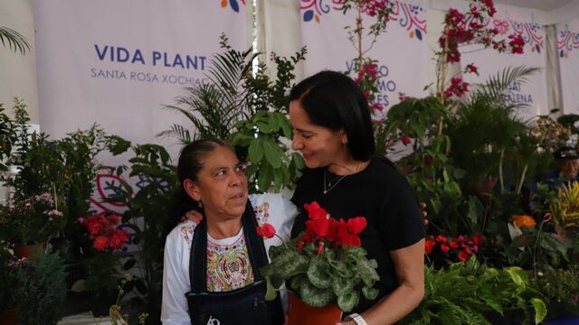 Feria de las Flores de Álvaro Obregón fue todo un éxito, afirma Lía Limón