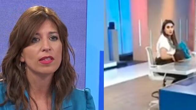 Nutricionista se desmaya en vivo