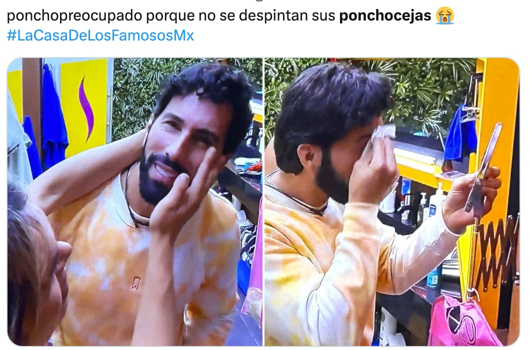Poncho de Nigris y sus cejas desatan memes en redes sociales
