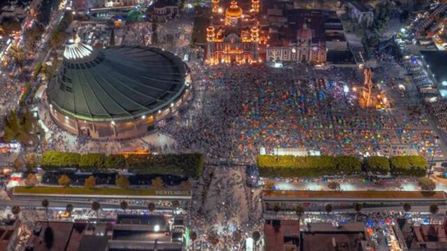 Millones de peregrinos visitan a la Virgen de Guadalupe