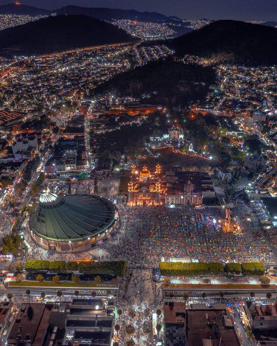 Millones de peregrinos visitan a la Virgen de Guadalupe