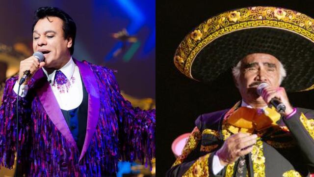 Juan Gabriel y Vicente Fernández