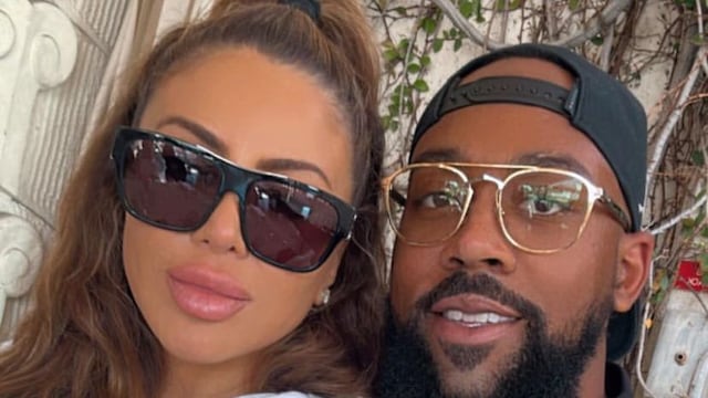 Larsa Pippen, ex esposa de Scottie Pippen y Marcus Jordan, hijo de Michael Jordan.