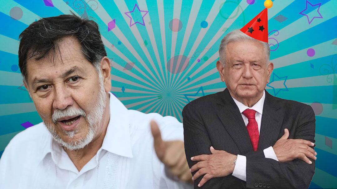 Noroña felicita a AMLO en su cumpleaños y lo llama “genio de la política”