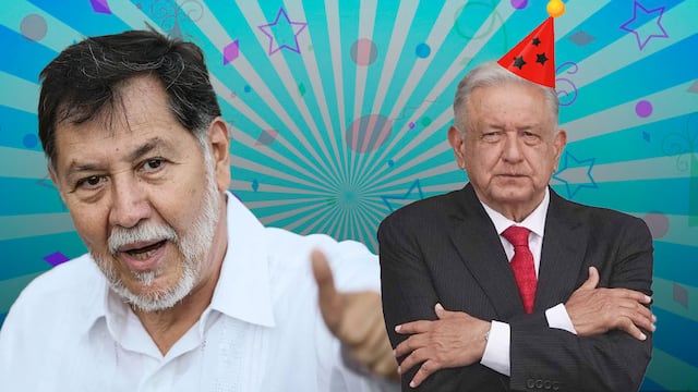 Noroña felicita a AMLO en su cumpleaños