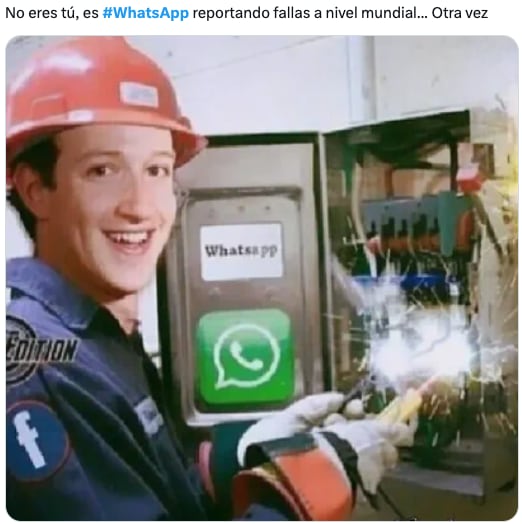 WhatsApp reporta caída mundial y memes aprovechan la oportunidad