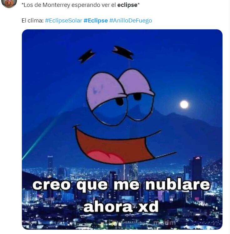 Memes del eclipse solar 2023