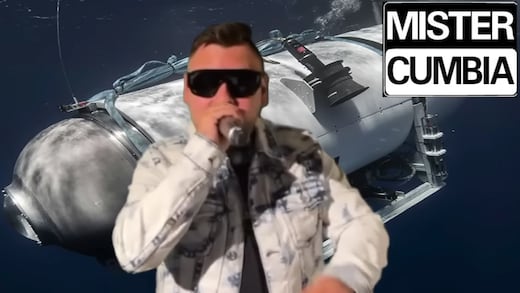 Dedican cumbia al submarino turístico que viajaba al Titanic y tuvo un trágico destino